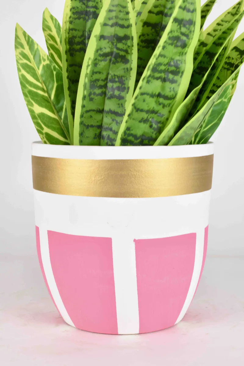 Classic Ceramic Planter — 4" Dia × 4" Height — Primary View