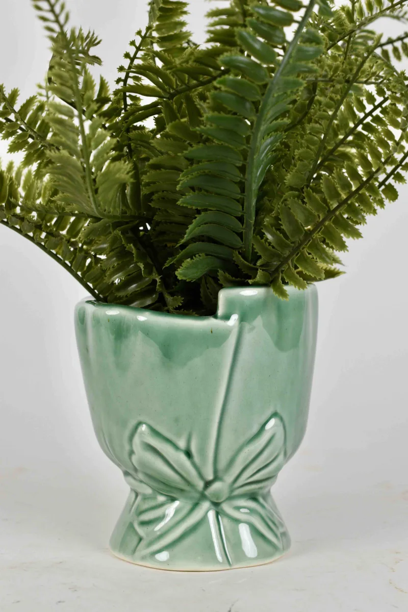 Classic Ceramic Planter — 5" Dia × 5" Height — Primary View