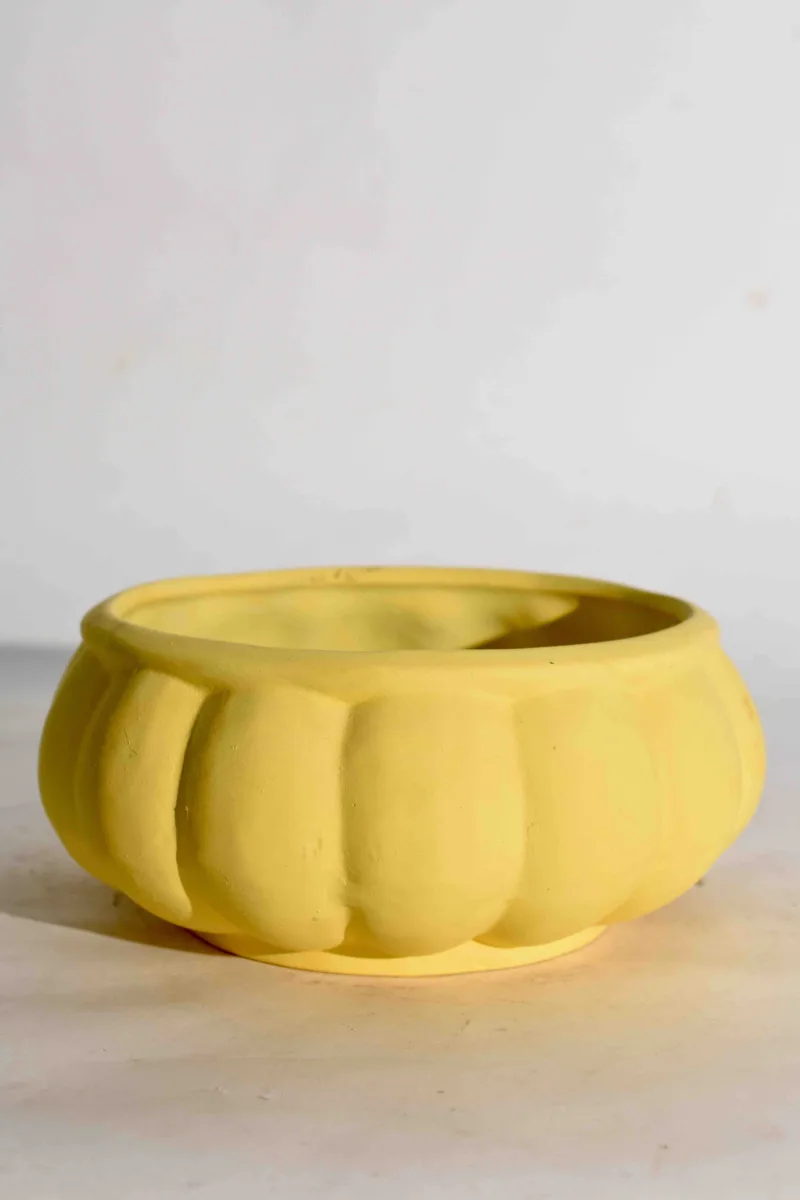 Classic Ceramic Planter — 4" Dia × 3" Height — Primary View