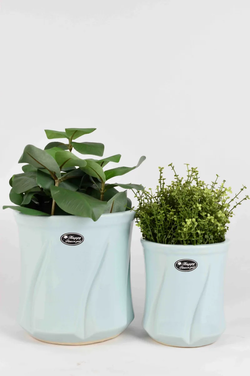 Classic Ceramic Planter Set of 3 (3" Dia) — Primary View