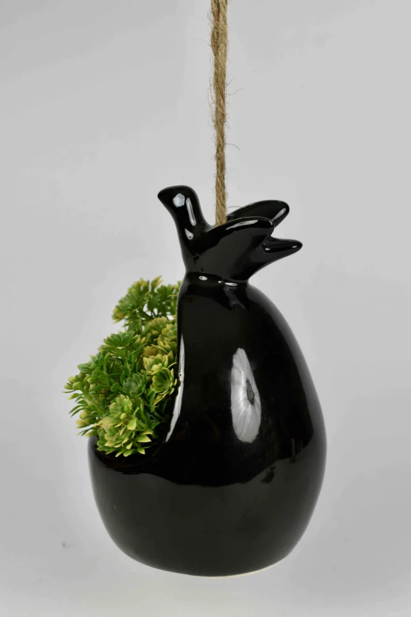 Classic Ceramic Planter — 5.5" Dia × 5.5" Height — Primary View