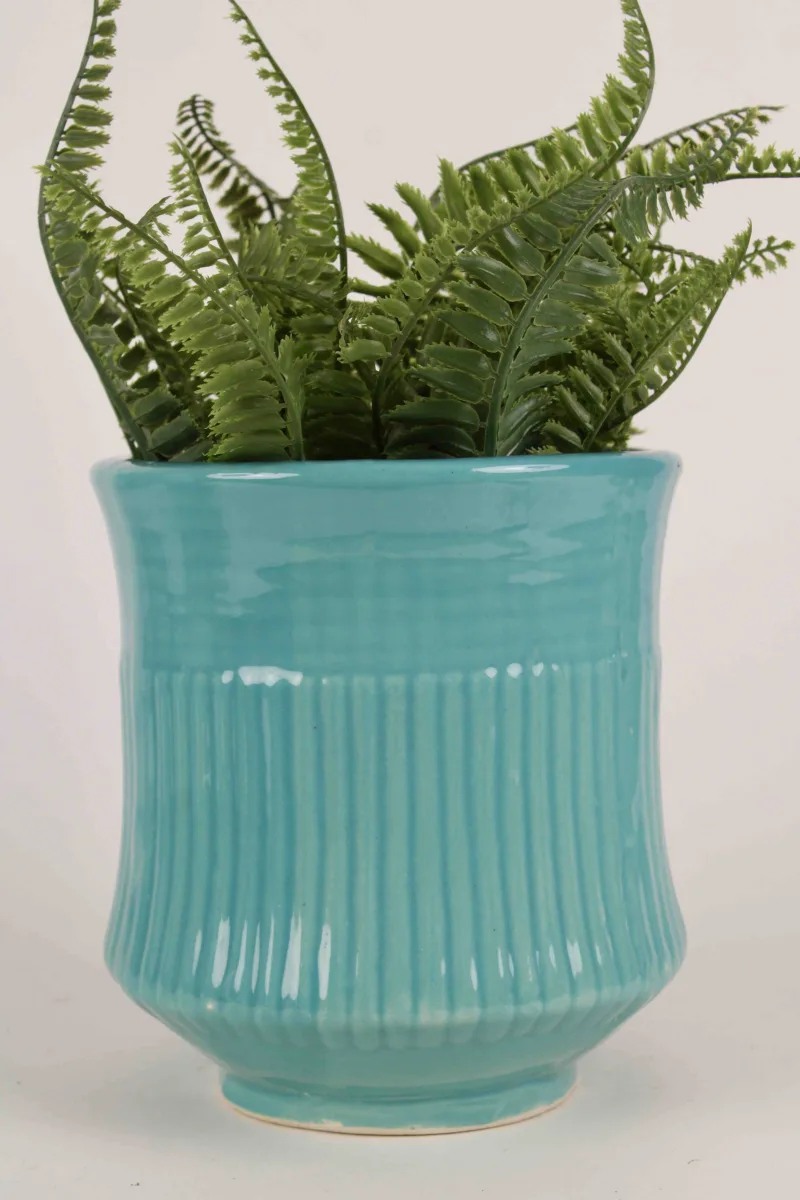 Classic Ceramic Planter — 10.5" Dia × 10.5" Height — Primary View