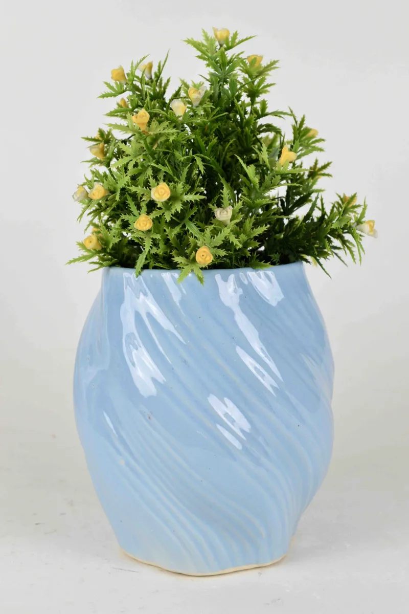 Classic Ceramic Planter — 4.5" Dia × 4.5" Height — Primary View
