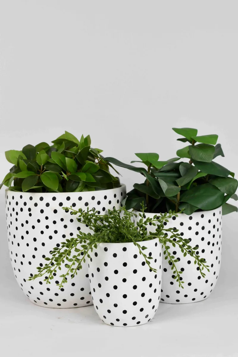 Classic Ceramic Planter — 4.5" Dia × 4" Height — Primary View