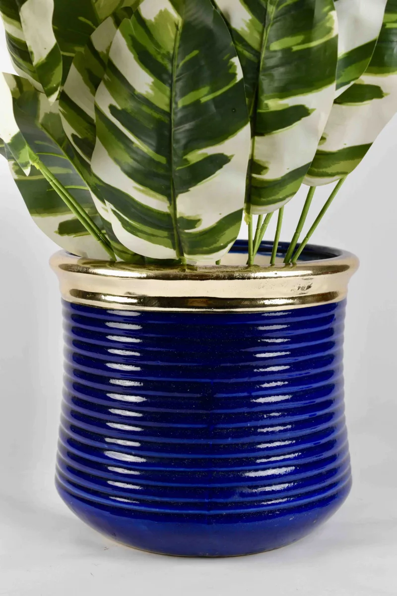 Classic Ceramic Planter — 4.5" Dia × 5" Height — Primary View