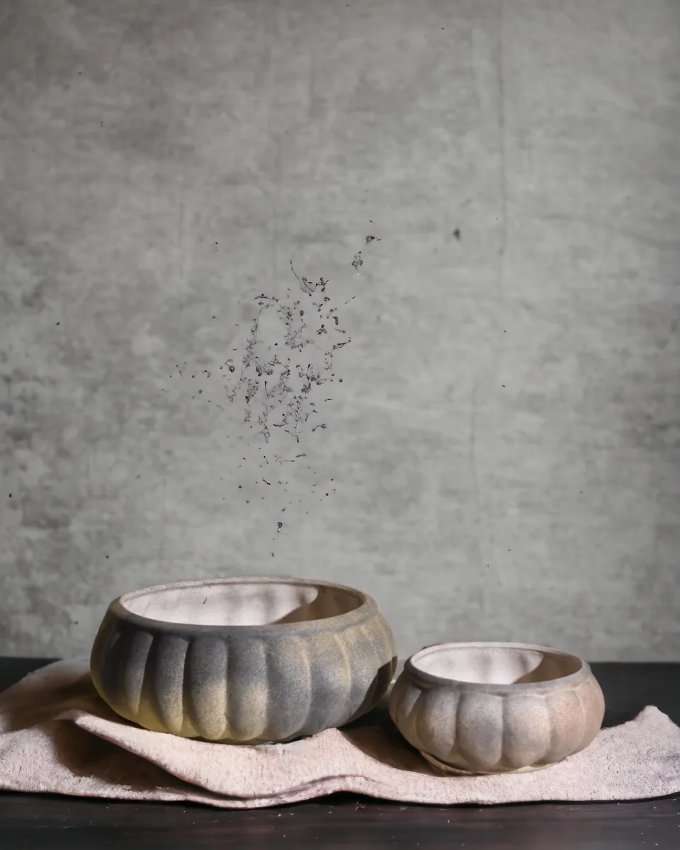 Classic Ceramic Planter — 5" Dia × 4.5" Height — Primary View