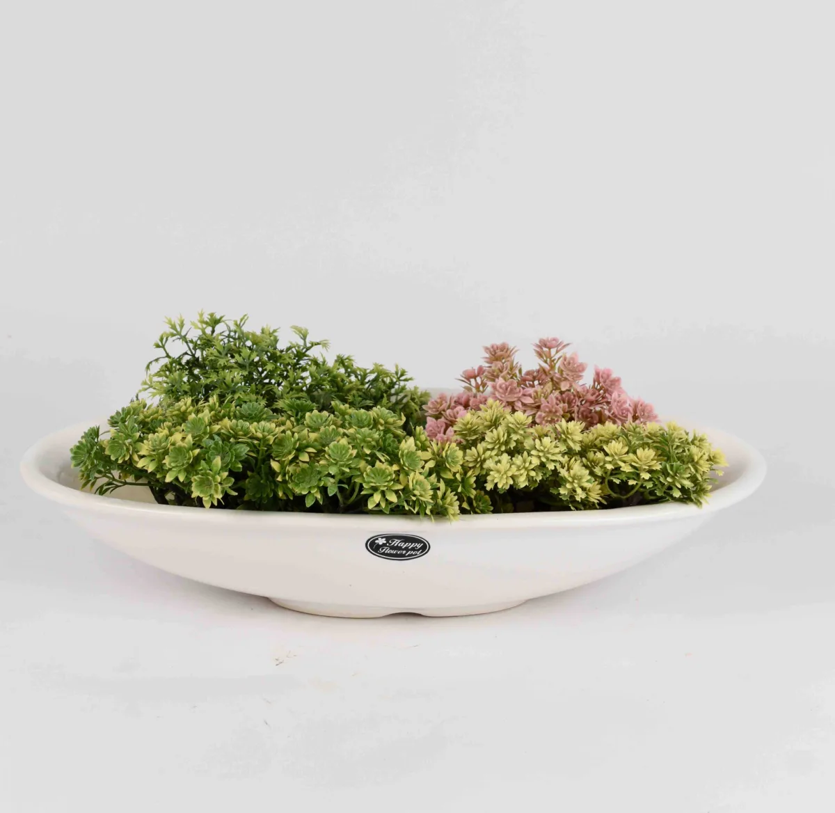 Classic Ceramic Planter — 6" Dia × 9.5" Height — Primary View