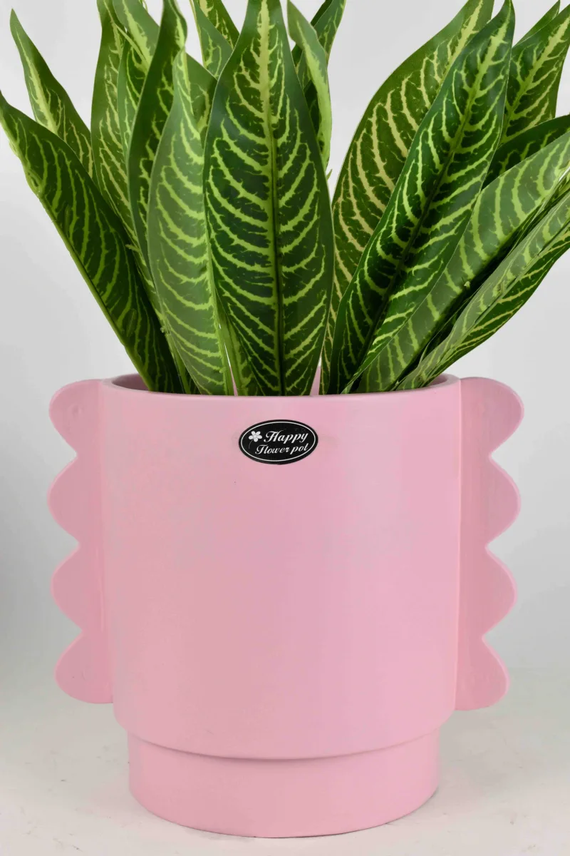Classic Ceramic Planter — 6" Dia × 6" Height — Primary View