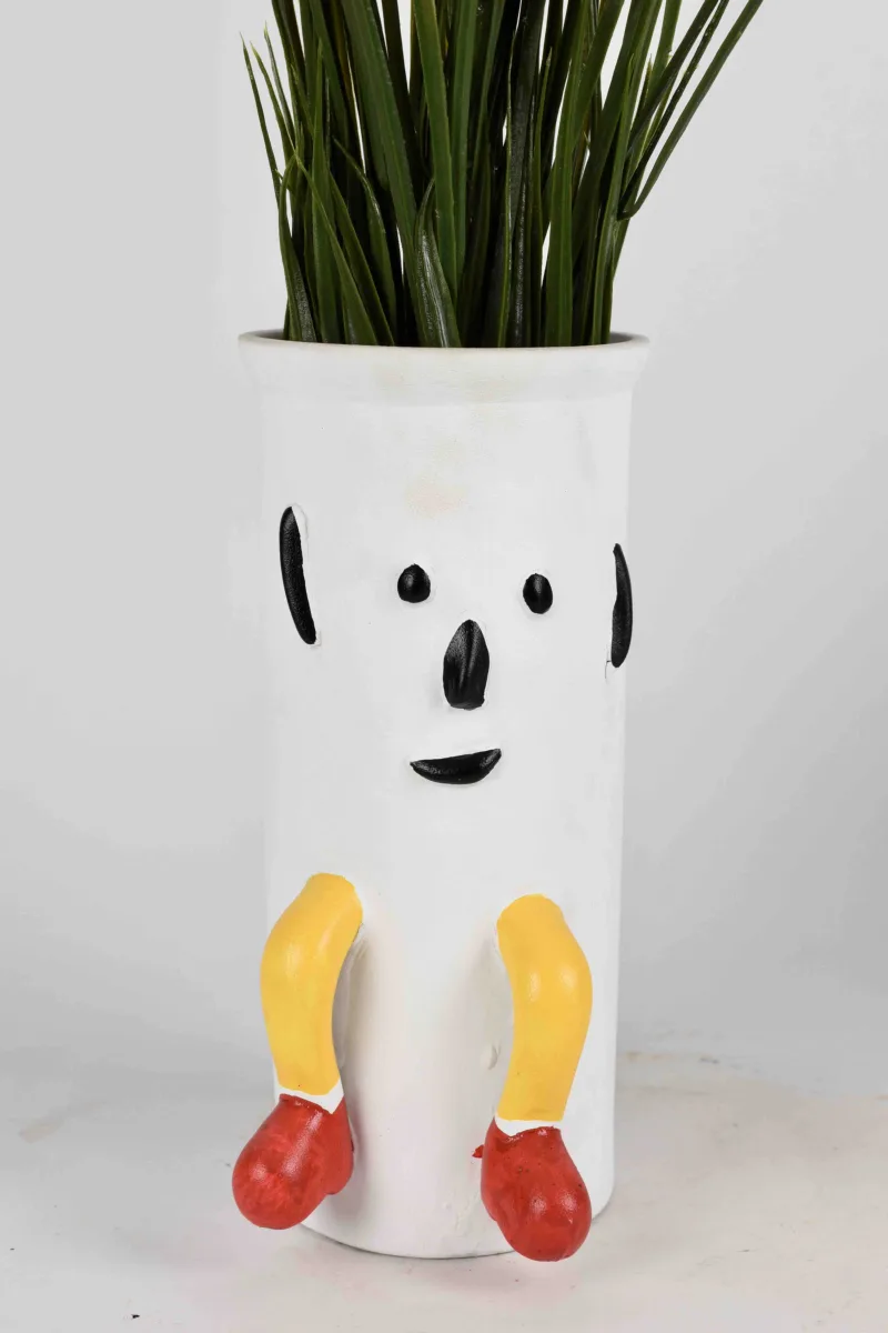 Classic Ceramic Planter — 3" Dia × 3" Height — Primary View