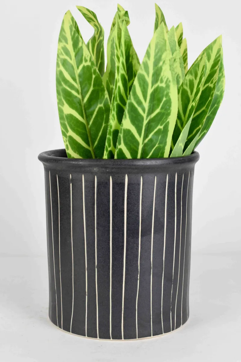 Classic Ceramic Planter — 4.5" Dia × 5" Height — Primary View