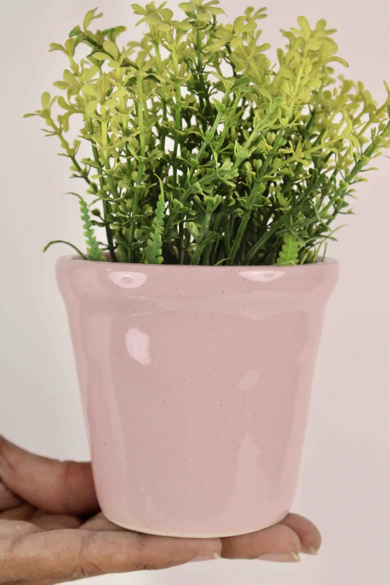 Classic Ceramic Planter Set of 2 (2" Dia) — Primary View