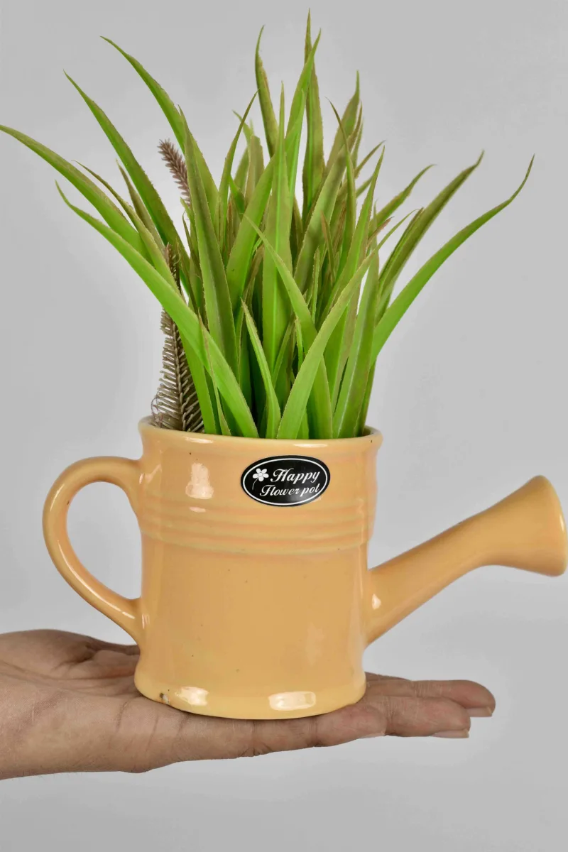 Classic Ceramic Planter — 6" Dia × 6" Height — Primary View