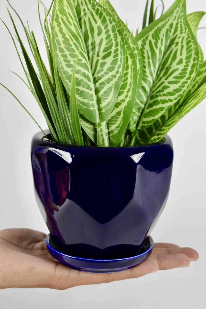 Classic Ceramic Planter Set of 2 (2" Dia) — Primary View