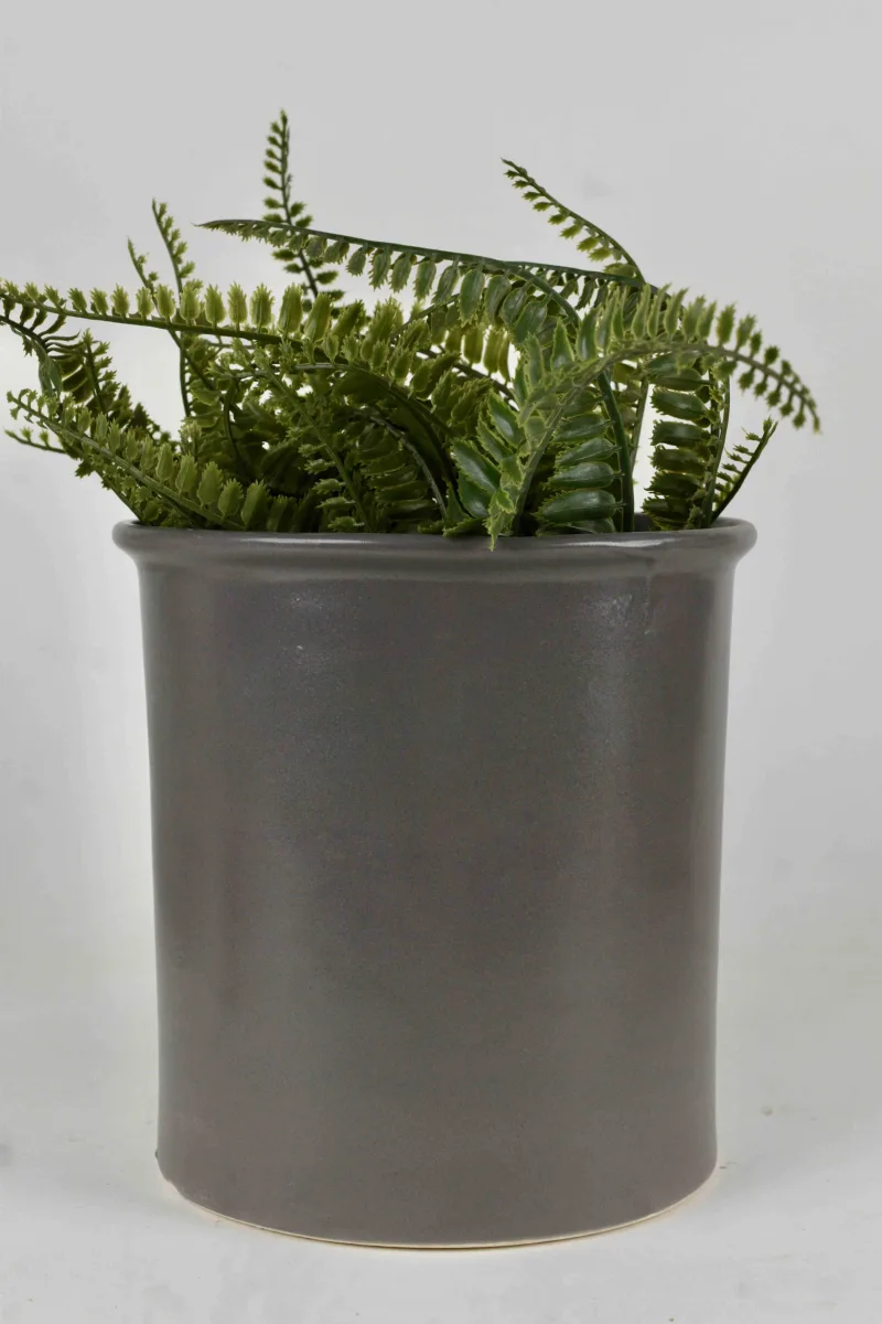 Classic Ceramic Planter — 5" Dia × 4.5" Height — Primary View