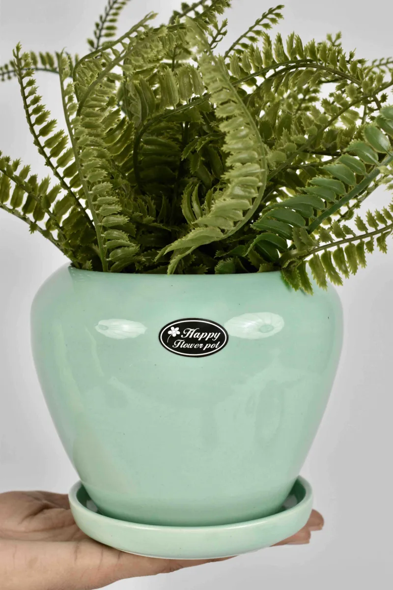 Classic Ceramic Planter Set of 2 (2" Dia) — Primary View