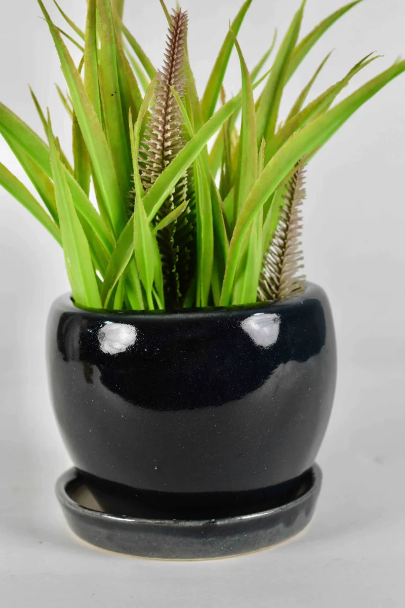 Classic Ceramic Planter — 6.5" Dia × 6.5" Height — Primary View