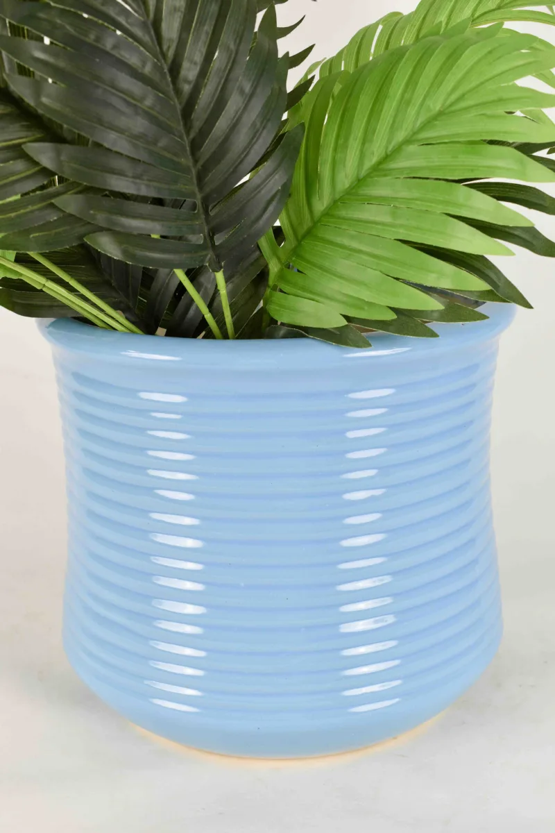 Classic Ceramic Planter — 7" Dia × 10" Height — Primary View