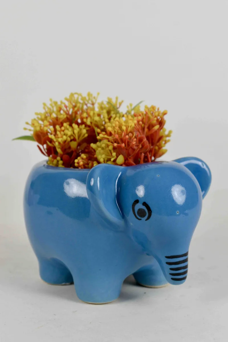 Classic Ceramic Planter — 4.5" Dia × 4.5" Height — Primary View