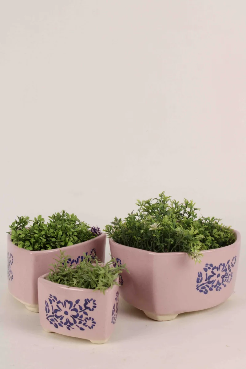Classic Ceramic Planter — 7.5" Dia × 8" Height — Primary View