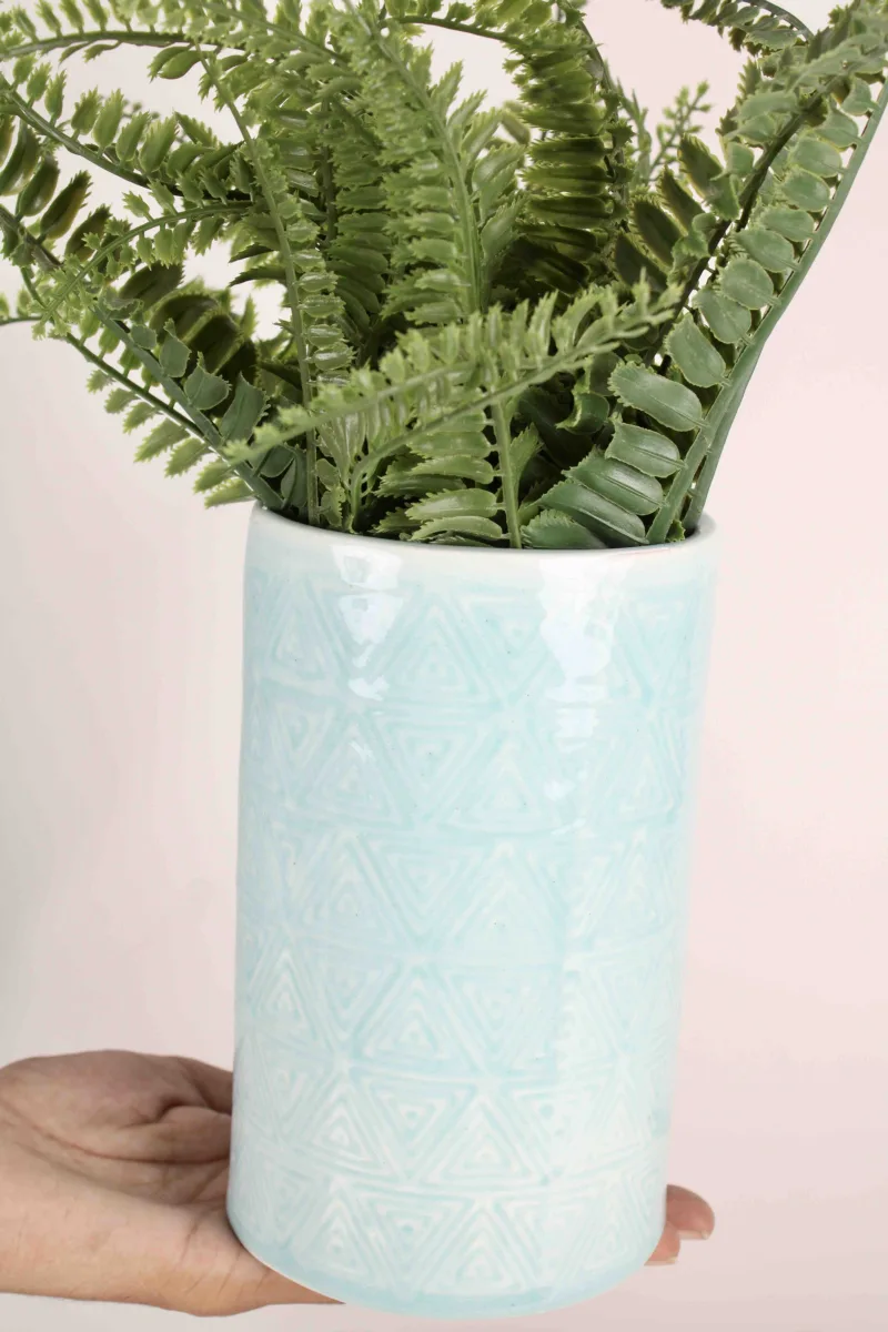 Classic Ceramic Planter — 5.5" Dia × 6" Height — Primary View